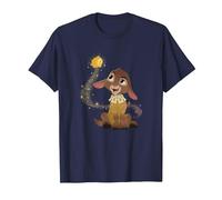Disney Wish Valentino & Star Magical Wishing Duo Portrait T-Shirt, Homme, Bleu Marine, 6XL