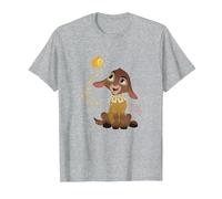 Disney Wish Valentino & Star Magical Wishing Duo Portrait T-Shirt, Homme, Gris Chiné, 3XL