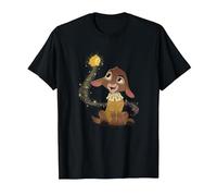 Disney Wish Valentino & Star Magical Wishing Duo Portrait T-Shirt, Homme, Noir, S