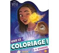 Disney Wish - Vive le coloriage ! - Collectif - Hemma - broché - Document jeunesse