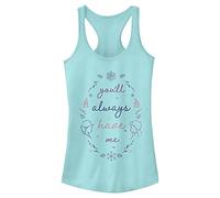 Disney Women's Frozen 2 Have Me Slim Fit, Scoop Hem Racerback Tank