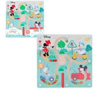 WOOMAX - Jeux de Labyrinthe Jouet Labyrinthe Perles en Bois et Formes Abaco pour Enfants Jouet bébé 1 an Jouets Montessori Motricité Fine Cadeaux éducatifs Enfants 1 an