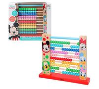 Disney WOOMAX - Jouets éducatifs pour Enfants - 10 rangées - Jouets pour Enfants de 1 à 2 Ans