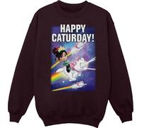 Disney - "Wreck It Ralph Happy Caturday" Sweat-shirt pour garçon BI40448 (116) (Noir)