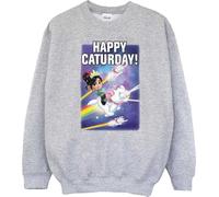 Disney - "Wreck It Ralph Happy Caturday" Sweat-shirt pour garçon BI40448 (152-158) (Gris)