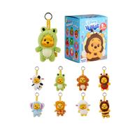 Simba Disney YuYus Figurine à Collectionner Winnie l'ourson en Aveugle, 12 Designs différents, en Plastique de qualité supérieure, Effet Surprise, Jouet de Collection, 12 cm, à partir de 12 Mois