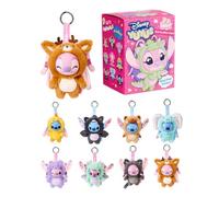 Disney YuYus Stitch & Angel Wave 3 - boîte Aveugle, 9 Motifs d'animaux tels Que Capybara ou éléphant, Mousqueton, Figurine Surprise d'environ 12 cm, pour Enfants