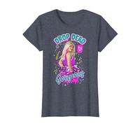 Disney Zombies Addison Drop Dead Gorgeous Poster T-Shirt, Femme, Bleu Chiné, XL