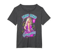 Disney Zombies Addison Drop Dead Gorgeous Poster T-Shirt, Femme Grandes tailles, Chiné Foncé, 2X