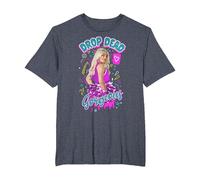 Disney Zombies Addison Drop Dead Gorgeous Poster T-Shirt, Homme Grandes tailles, Bleu Chiné, 4X Tall