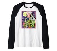 Disney ZOMBIES Addison "Over the Moon for You" Pop Art Style Manche Raglan