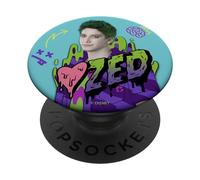 Disney Zombies Zed Portrait PopSockets PopGrip Interchangeable