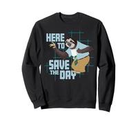 Disney Zootopia 2 Flash Sloth "Here to Save the Day" Funny Sweatshirt
