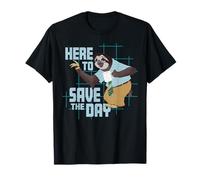 Disney Zootopia 2 Flash Sloth "Here to Save the Day" Funny T-Shirt