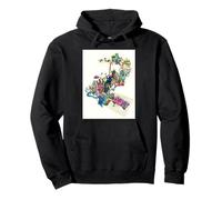 Disney Zootopia 2 Multi-Character Chase Official Poster Art Sweat à Capuche