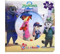 Disney Zootopia 2 My First Puzzle Book - Jigsaw Puzzles for kids, 10-page board book, 5 puzzles to enjoy