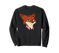 Disney Zootopia 2 Nick Wilde Big Face Halloween Costume Sweatshirt