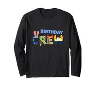 Disney Zootopia "Birthday Crew" Characters Party Matching Manche Longue