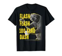 Disney Zootopia Flash Flash 100 Yard Dash Portrait T-Shirt