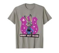 Disney Zootopia Judy Hopps Bunny Best Friend Officer Badge T-Shirt
