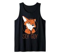 Disney Zootopia Nick Wilde Sly Guy Fox Débardeur, Homme, Noir, M
