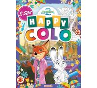 Disney Zootopie 2 - Happy colo - livre coloriage - livre coloriage 5 ans - livre coloriage Disney - livre coloriage Zootopie