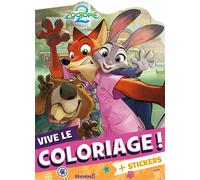 Disney Zootopie 2 - Vive le coloriage ! - + Stickers offerts - Collectif - Hemma - broché - Document jeunesse