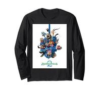 Disney Zootropolis 2 Gary Snake Tangle Official Poster Art Manche Longue