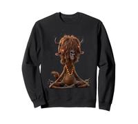 Disney Zootropolis 2 Yax the Yak Groovy Meditation Pose Sweatshirt