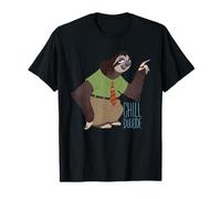 Disney Zootropolis Flash the Sloth "Chill Duuude" T-Shirt