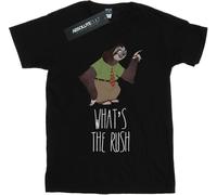 Disney - "Zootropolis What's The Rush" T-shirt pour femme BI51782 (M) (Noir)
