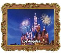 Disneyland Park Los Angeles USA Voyage Souvenirs Réfrigérateur Aimants Ville Attractions Réfrigérateur Aimants