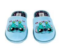 Disney's Lilo And Stitch Pantoufles confortables à enfiler pour femme, bleu, 39/40 EU