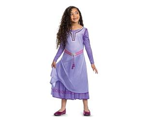 Disney's Wish Asha 159729L-EU-6 Robe de luxe pour fille, violet