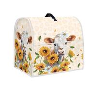 DISNIMO Housse anti-poussière pour mixeur KitchenAid, plusieurs poches pour divers accessoires d'appareils de cuisine, nettoyage facile (convient pour tête inclinable de 6 à 20 L)