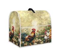 DISNIMO Housse de support de coq de ferme compatible avec mélangeur de cuisine de 6 à 8 litres, housse anti-poussière avec poignée supérieure et poches