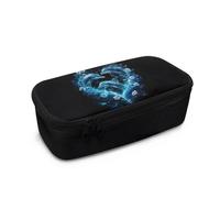 DISNIMO Trousse à crayons de grande capacité pour étudiants, école, papeterie, Heat Dolphin, Organiseur de sac