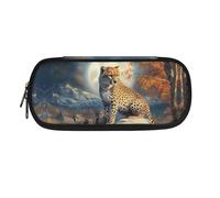 DISNIMO Trousse à crayons pour filles et garçons - Pour la rentrée scolaire des petits enfants, Moon Cheetah, Organiseur de sac