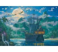 Disny Jigsaw Puzzle - Moon Rise Over Pirates Cove D-1000-416 (1000 pices) (japan import)