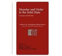 Disorder And Order In The Solid State