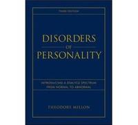 Disorders of Personality by Theodore Institute for Advanced Studies in Personology and Psychopathology Millon Hardcover Book Theodore Millon, (Auteur)