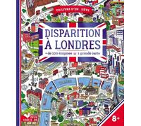 Disparition à Londres - livre avec carte