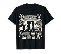 Dispatcher Evolution Opérateur de Communications d'urgence T-Shirt