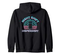 Dispensaire de Nuit Pharmacie Tech Hôpital Pharmacien Sweat à Capuche