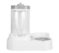 Dispensateur Alimentaire pour Animaux de Compagnie 2 en Grand Pouvoir Mangeoire Automatique de Chat Automatique pour Chiens Chiot Gris TY et Vif du Service. Dispenser Aliments Animaux Compagnie 2