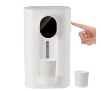 Dispensateur d'alcool à montage mural - Système compact des déchets d'alcool, support de tasse magnétique double | Conception de la station de boisson élégante, cadeau du bar à domicile pour hommes fe