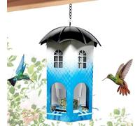 Dispensateur d'aliments pour l'oiseau extérieur Birds Sauvages | Metal Antipoggia Embeger | 15x15x22cm résistant avec Un accès Multiple idéal pour Les balcons et Les Cours des Jardins
