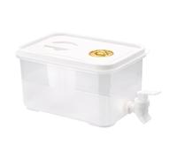 Dispensateur de boissons 10L pour réfrigérateur, distributeur de boissons avec robinet et filtre, couvercle fuite pour le lait, boisson chaude froide, thé
