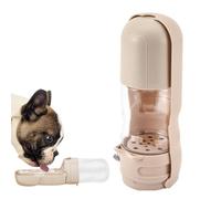 Dispensateur de bouteille d'eau de voyage pour chiens, bouteille d'eau de chien avec bol de nourriture | Puppy Water Cup 2 in 1 - Accessoires de voyage pour chiens, distributeur d'eau de petite petite