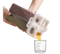 Dispensateur De Céréales, Distributeur De Riz | Dispensateur De Seau À Aliments Secs Résistants À La Fuite | Seau De Conteneur À Grains Domestiques Pour Comptoirs De Cuisine